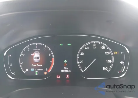 2020 Honda Accord Sport z USA, uszkodzony, nr VIN 1HGCV1F37LA107083